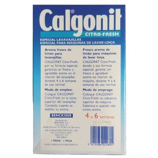 Désodorisant pour lave-vaisselle Calgonit Citrofresh 4 Désodorisant pour lave-vaisselle Calgonit Citrofresh - Image 2