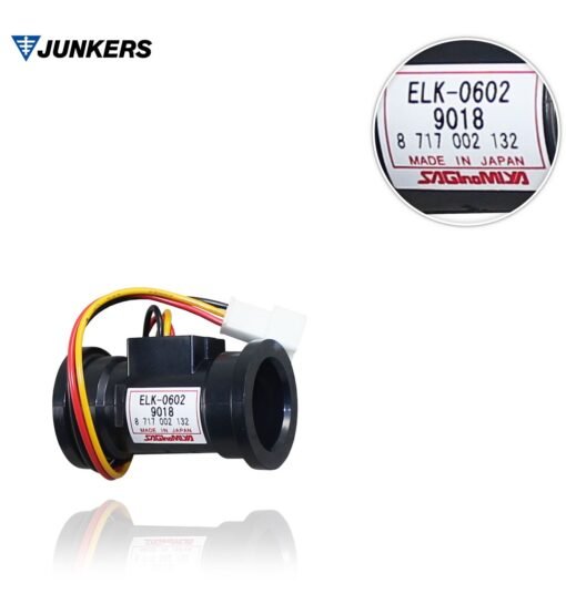 Sensore di flusso del misuratore di portata della turbina Elk 0602 riscaldatore / caldaia Junkers WTD ZWC18/24 87387208000 4 Turbina riscaldante Junkers WTD