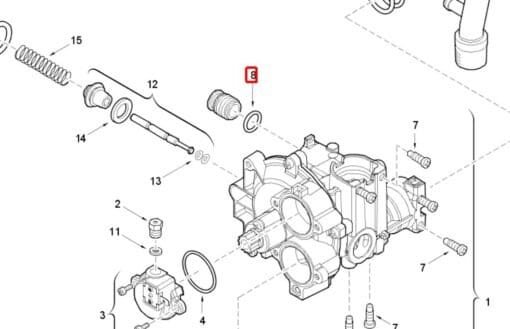 Anel de vedação O-ring para corpo de gás e/ou tanque esquentador Junkers Neckar 87002050010 4 Anel de vedação O-ring para corpo de gás e/ou tanque esquentador Junkers Neckar 87002050010 - Imagem 2