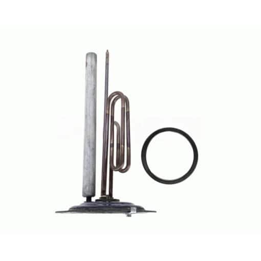 Elemento calefactor resistencia Termo Junkers Elacell 150/200 2KW con brida, junta y ánodo de magnesio 8738712802 3 Elemento calefactor resistencia Termo Junkers Elacell 150/200 2KW con brida, junta y ánodo de magnesio 8738712802