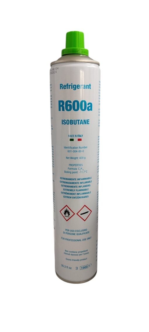 Gaz réfrigérant R600a isobutane