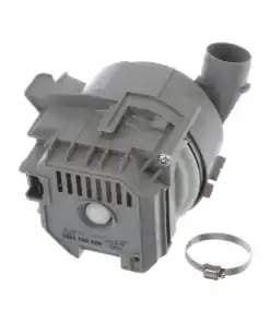 Visão alternativa da bomba de aquecimento do motor da máquina de lavar louça Balay 3VS Bosch SMS Siemens SMI 12014980
