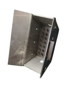 Vista alternativa del posacenere per caldaia perforato in acciaio inox Ecoforest Venus 62268