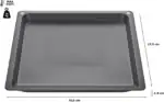 Balay Bosch Siemens Neff Black Black Tour 45,5 x 37,5 x 3,8 cm 11029049