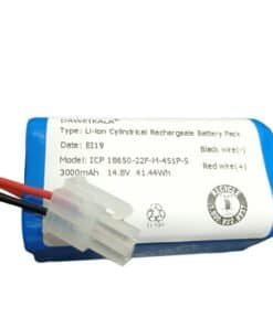 Bateria de lítio para aspirador robô ILIFE A4 A4s V7 A6 V7s Plus ILife 4S1P 14.8 3000mAh 00126111700 - Imagem 2