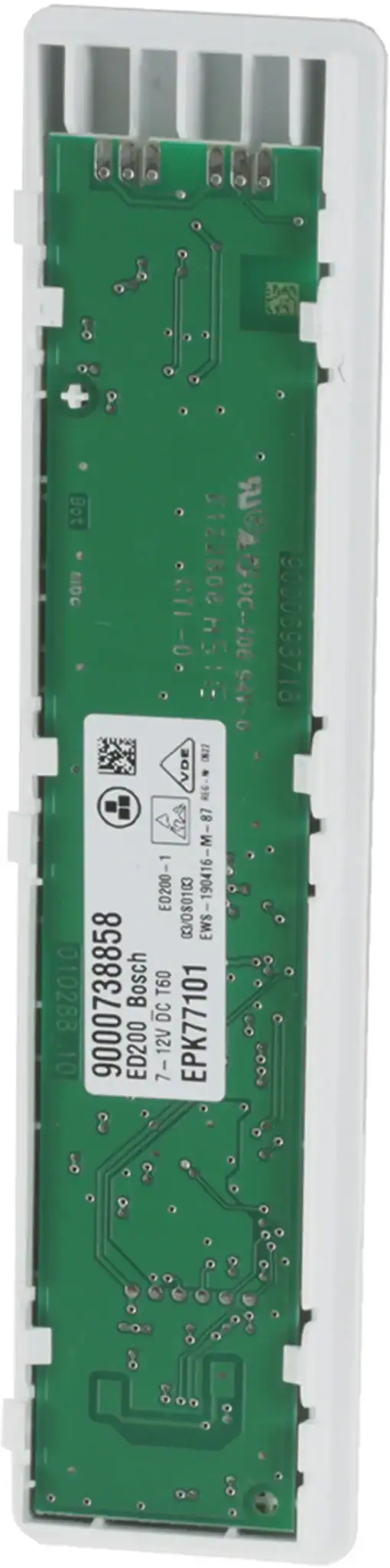 Modulo display porta frigorifero combinato No Frost Bosch KGN36 00751261 4 Modulo display per porta del frigorifero combinato No Frost Bosch KGN36 00751261 - Immagine 2