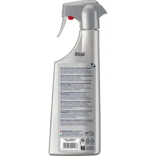 Wpro SSC212 Detergente per acciaio inossidabile – Spray professionale 500 ml (Rif. C00380138 / 484000008423) 4 Wpro SSC212 Detergente per acciaio inossidabile – Spray professionale 500 ml (Rif. C00380138 / 484000008423) - Immagine 2