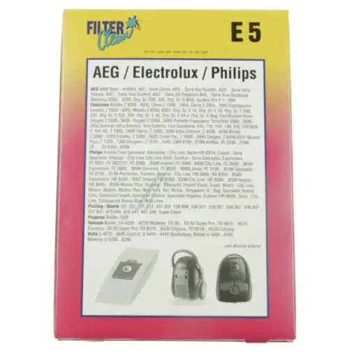 Sacos de papelão para limpeza de filtros para aspiradores de pó AEG Electrolux Philips Taurus Tornado Zanussi 7746132