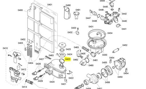 Guarnizione del contenitore del sale per lavastoviglie Balay 3VN55, Bosch SRS55 Siemens 00174457 4 Guarnizione del contenitore del sale per lavastoviglie Balay 3VN55 Bosch SRS55 Siemens 00174457 - Immagine 2