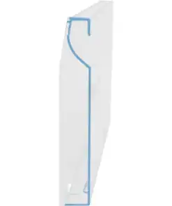 Alternative view of Tapa frontal cajon verdura vita Fresh Frigo Bosch KGN36X 11015966