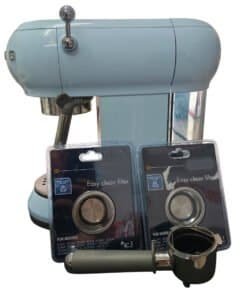 Cafetera Espresso SMEG Azul Retro ECF01PBEU Reacondicionada - Imagen 4