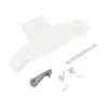 Puxador de porta para máquina de lavar roupa Ariston AAX106L Indesit AX100 C00116580