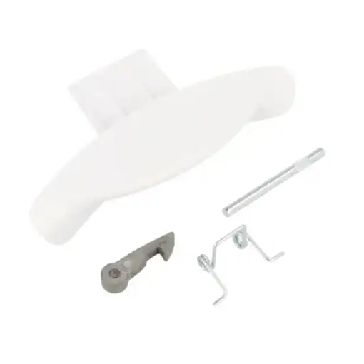 Puxador de porta para máquina de lavar roupa Ariston AAX106L Indesit AX100 C00116580 2 Puxador de porta para máquina de lavar roupa Ariston AAX106L Indesit AX100 C00116580