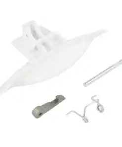 Maniglia per oblò della lavatrice Ariston AAX106L Indesit AX100 C00116580 - Immagine 2
