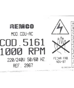 Indesco Washing Machine Motor 0090908 - Image 3