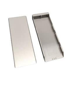Tapas color acero para Bisagras Tirador Liebherr 9096003