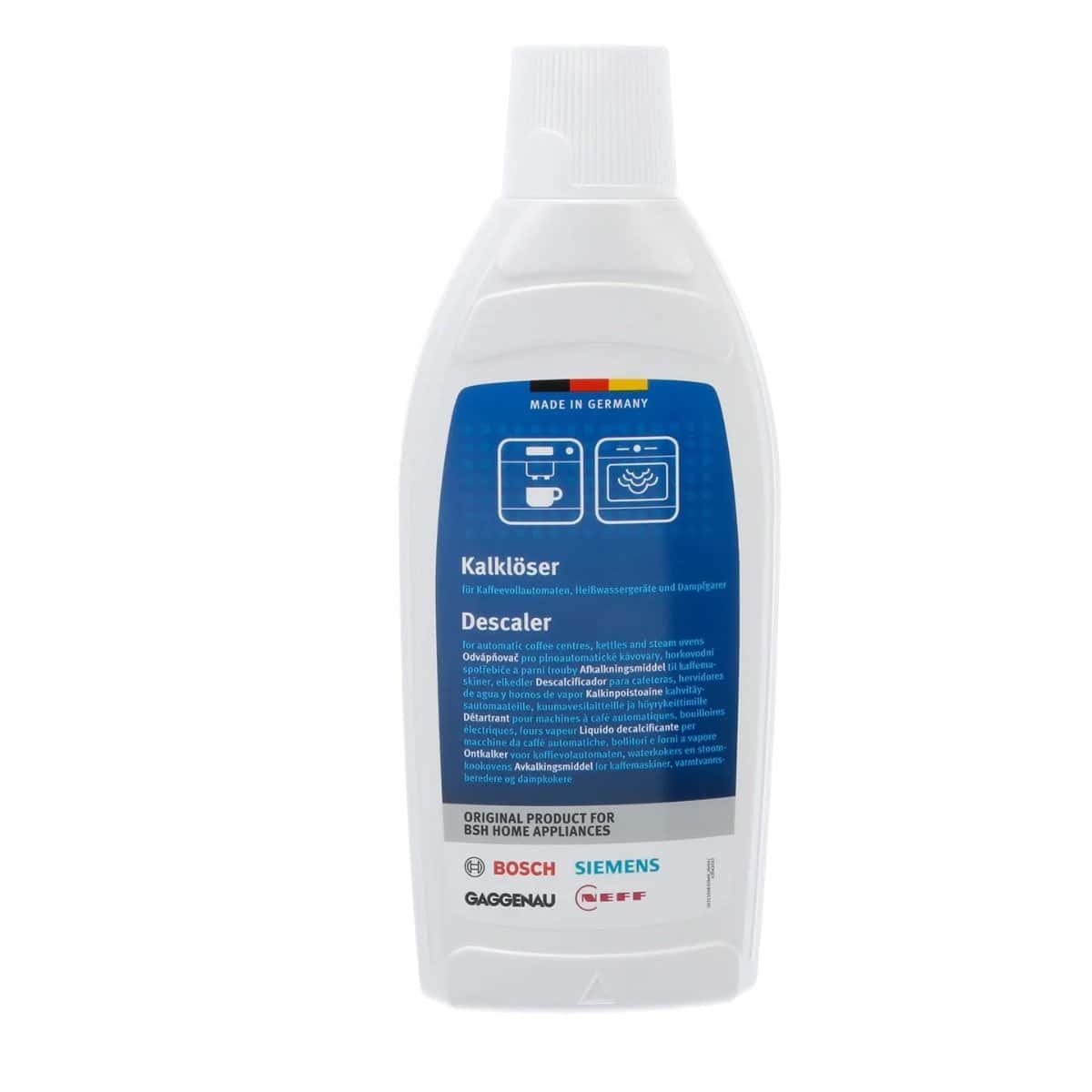 Descalcificador líquido cafetera Bosch Siemens Balay 00312521 500 ml