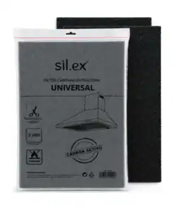 Carbon filter for cooker hood 57x47 mm 2 units 5004