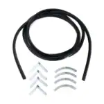 Kit de joint universel pour porte de four, 2 mètres, 8 accessoires de fixation 0234