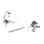 Kit in metallo compatibile con la maniglia per lavatrice Ardo Merloni Newpol 0605
