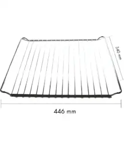 Rejilla Horno Whirlpool AKP102 C00312479 446 x 340 mm