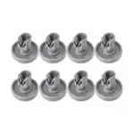 Kit 8 ruedas cesta inferior Lavavajillas Zanussi AEG Electrolux Faure 50286965004